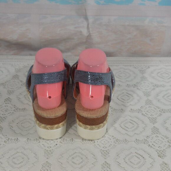 Peep Toe Wedge Platform Sandals Casual Summer Style - Picture 3 of 5